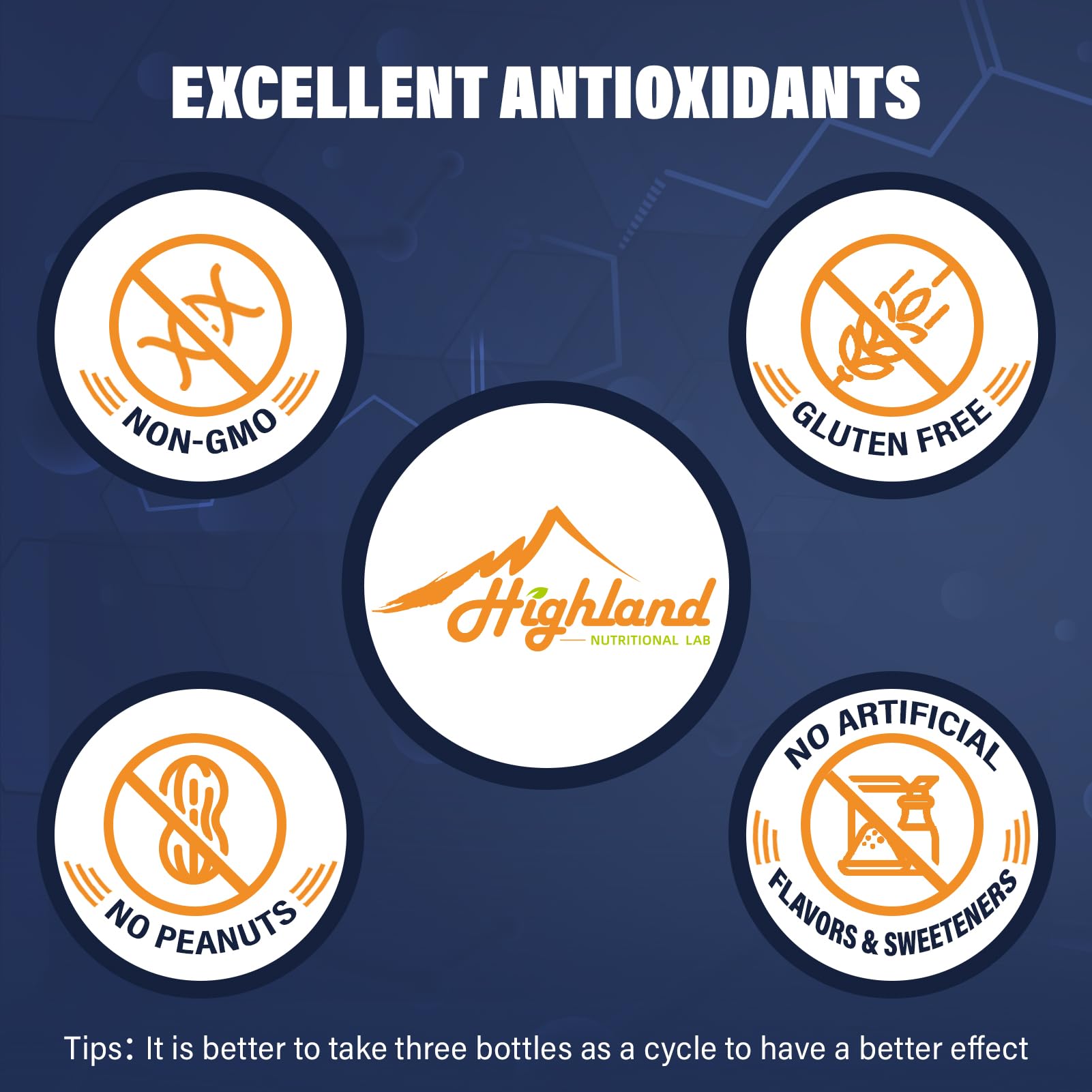Highland Nutritional Lab Alpha Lipoic Acid Supplement capsule close-up