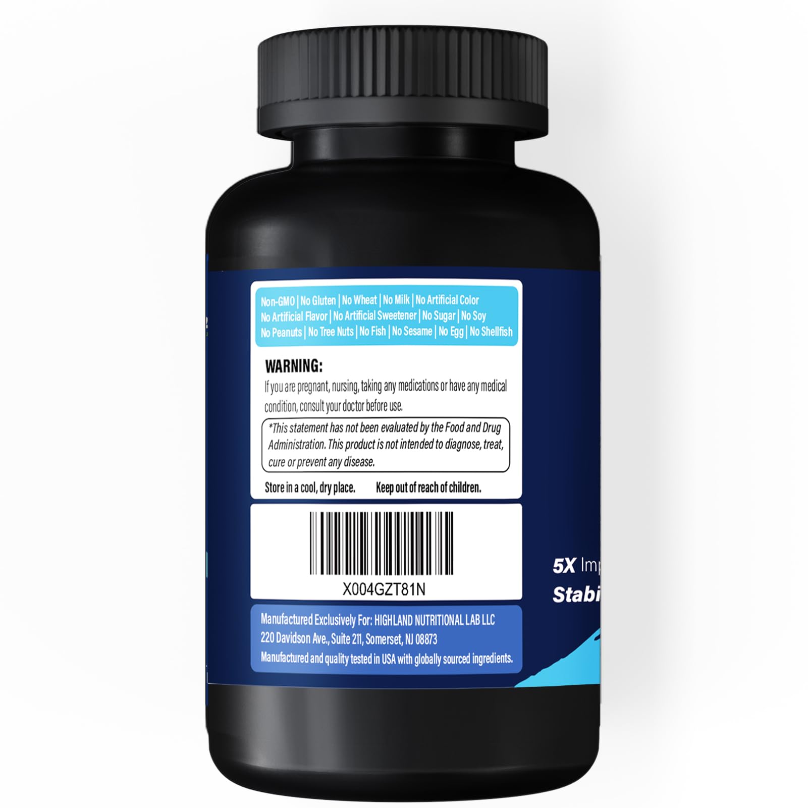 Highland Nutritional Lab Alpha Lipoic Acid Supplement in lifestyle setting