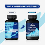 Highland Nutritional Lab Alpha Lipoic Acid Supplement side view