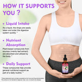 HIIHONE 8-in-1 Soursop Bitters Liquid Drops packaging with two bottles
