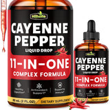 HIIHONE Cayenne Pepper Liquid Drops front view bottle