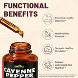 HIIHONE Cayenne Pepper Liquid Drops in a lifestyle setting