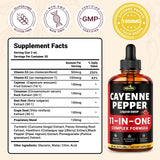HIIHONE Cayenne Pepper Liquid Drops packaging details