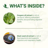HIIHONE Oregano Oil Softgels close-up of softgel capsule
