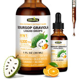 HIIHONE Soursop Bitters Liquid Drops front view with orange flavour