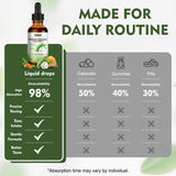 HIIHONE Soursop Graviola Bitters Liquid Drops 1 fl oz in lifestyle setting