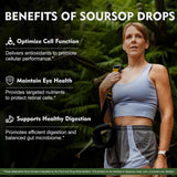 HIIHONE Soursop Graviola Bitters Liquid Drops 1 fl oz with ingredients list