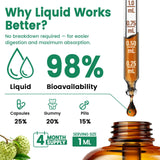 HIIHONE Soursop Herbal Liquid 12-in-1 Supplement side view