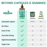 HIIHONE Soursop Herbal Liquid drops in a glass