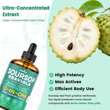 HIIHONE Soursop Herbal Liquid ingredients list