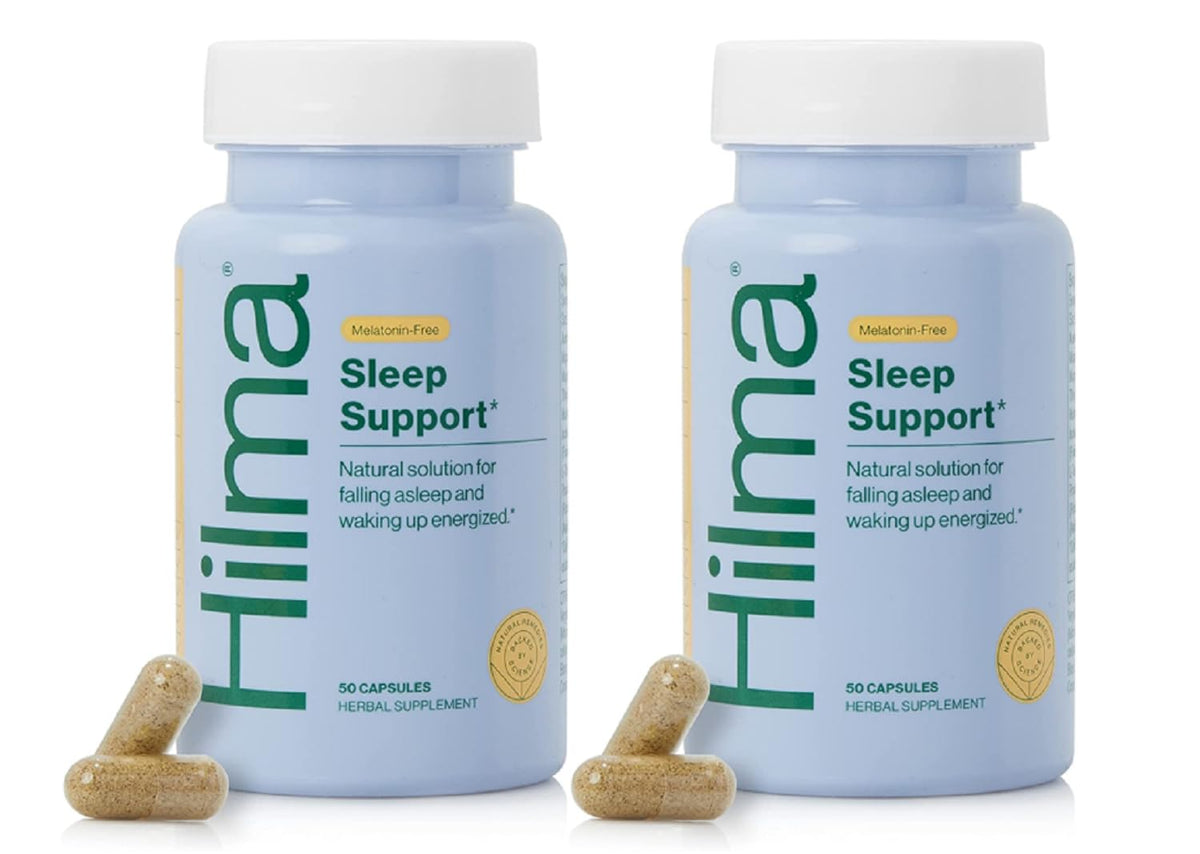 Hilma Capsules front view with packaging