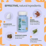 Hilma Capsules open bottle with capsules visible