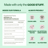 Hilma Pre + Probiotic Capsules in a lifestyle setting