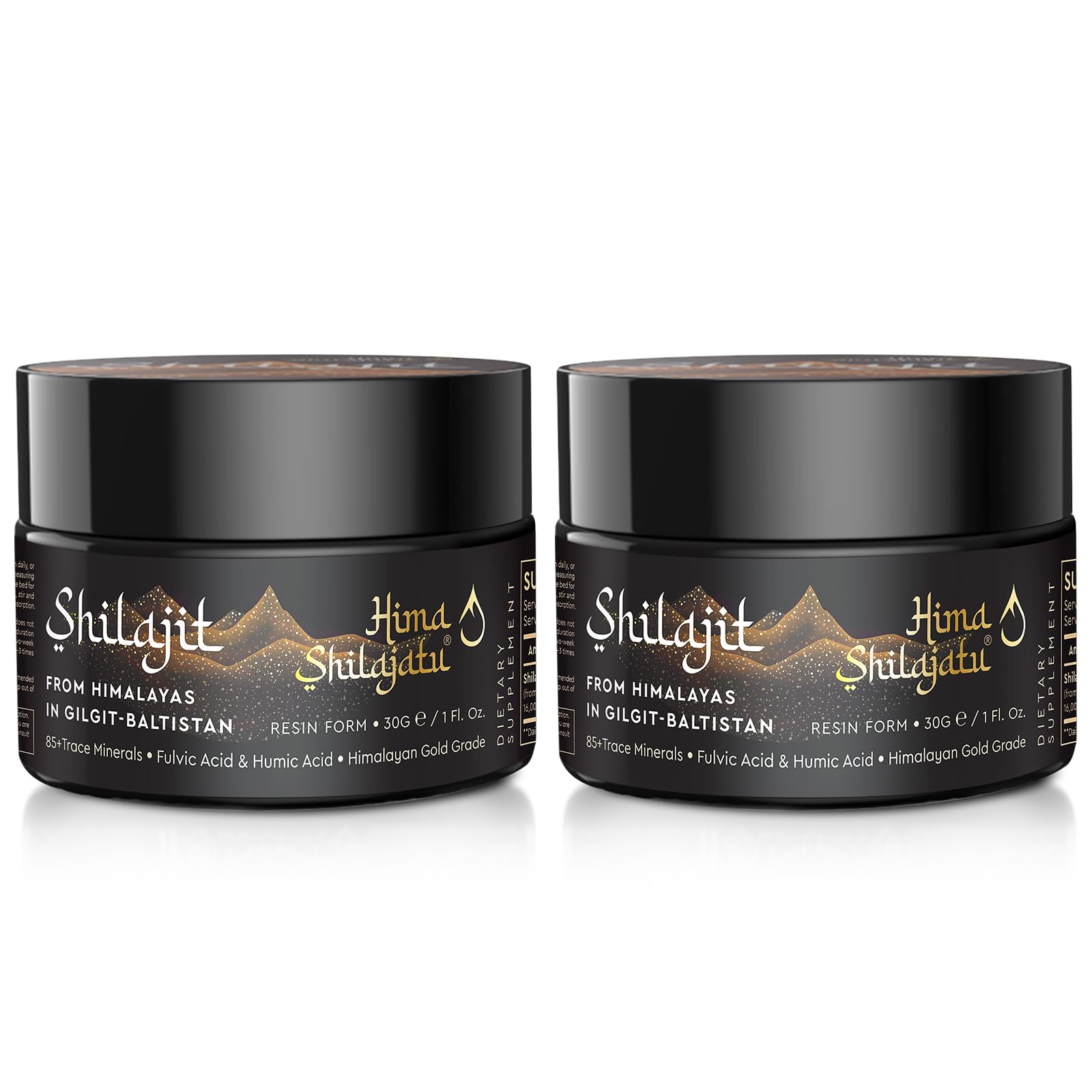 Hima Shilajatu Pure Shilajit Resin 240g front view