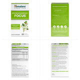 Himalaya Ashwagandha Capsules with Ayurvedic herbs background