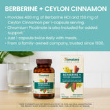Himalaya Berberine Supplement side view of packaging