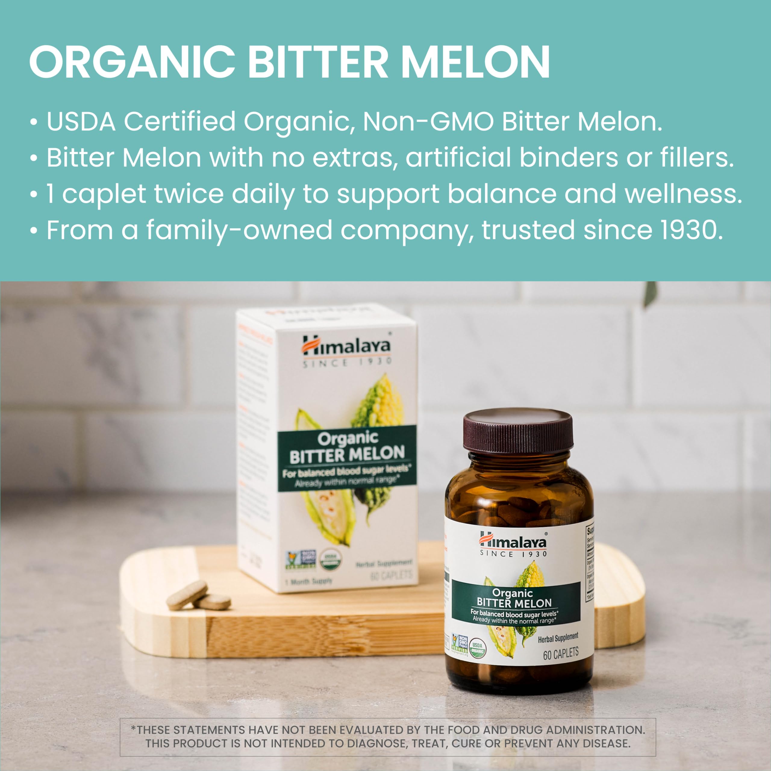 Himalaya Bitter Melon Capsules 50g packaging