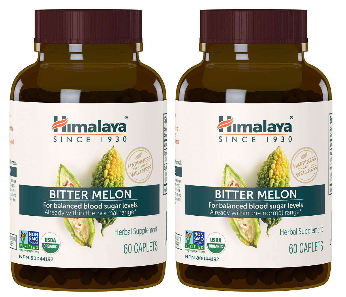 Himalaya Bitter Melon Capsules 60 count front view