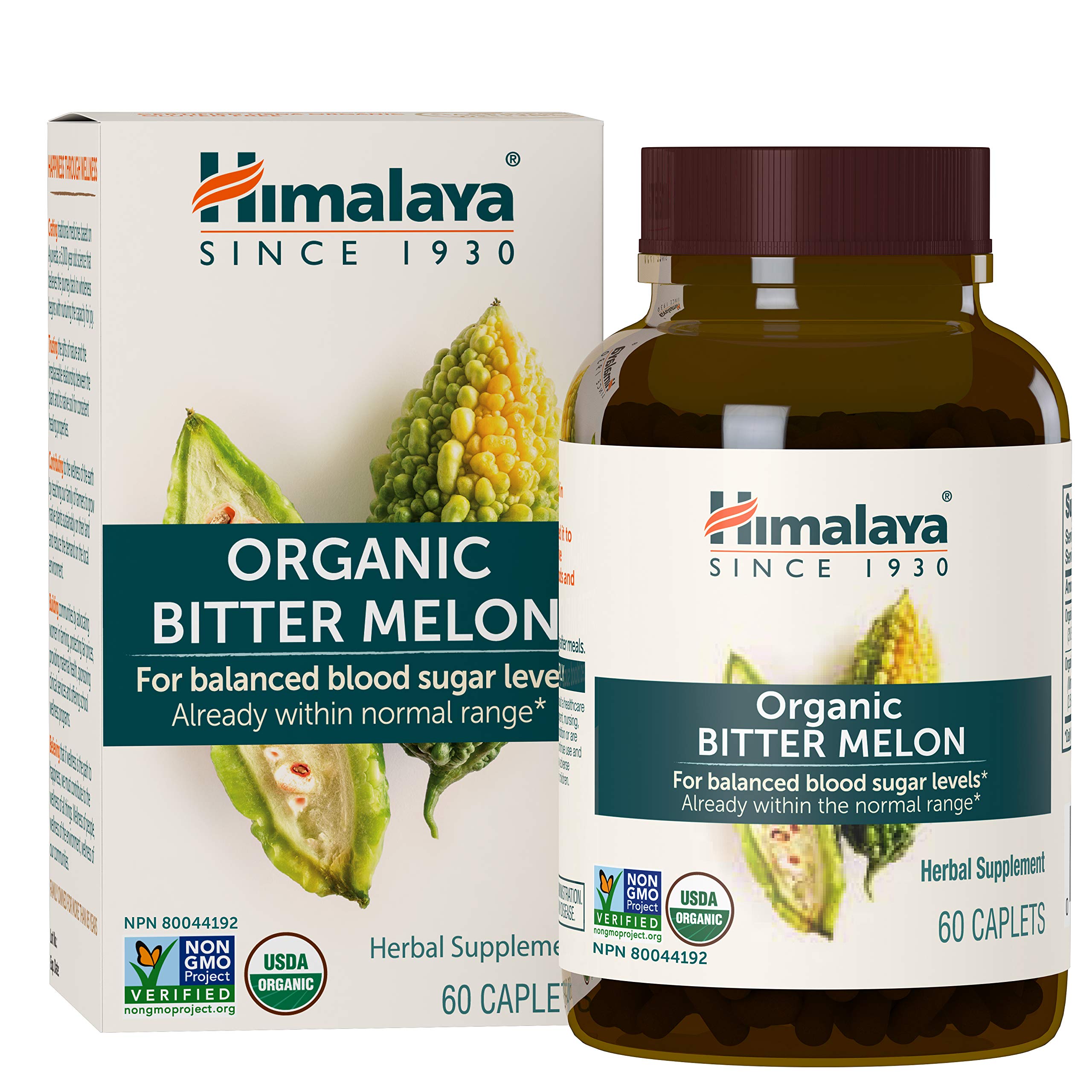 Himalaya Bitter Melon Capsules side view showing label