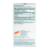 Himalaya Black Seed Oil Softgels 1000mg back view with ingredients