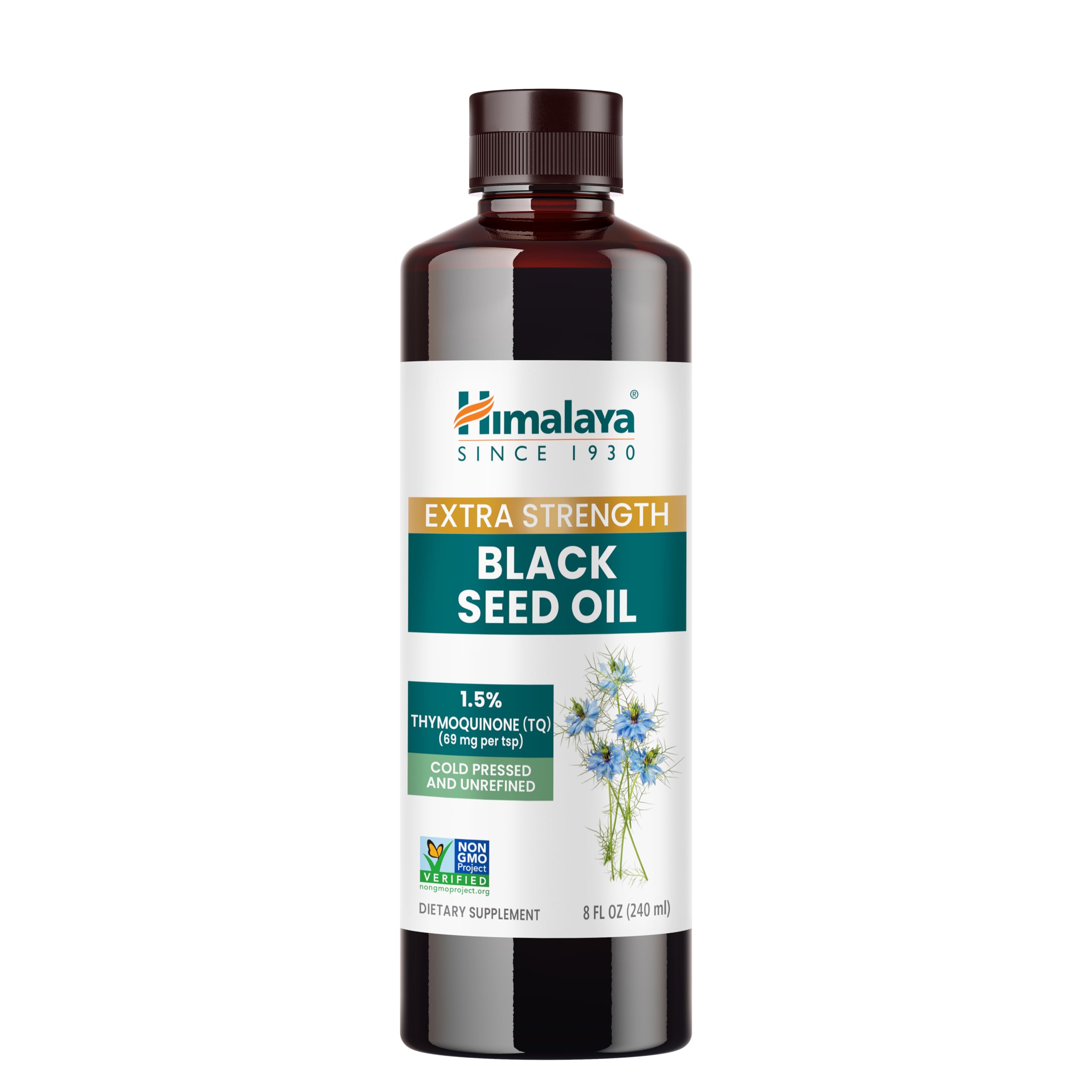 Himalaya Extra Strength Black Seed Oil 281g front view