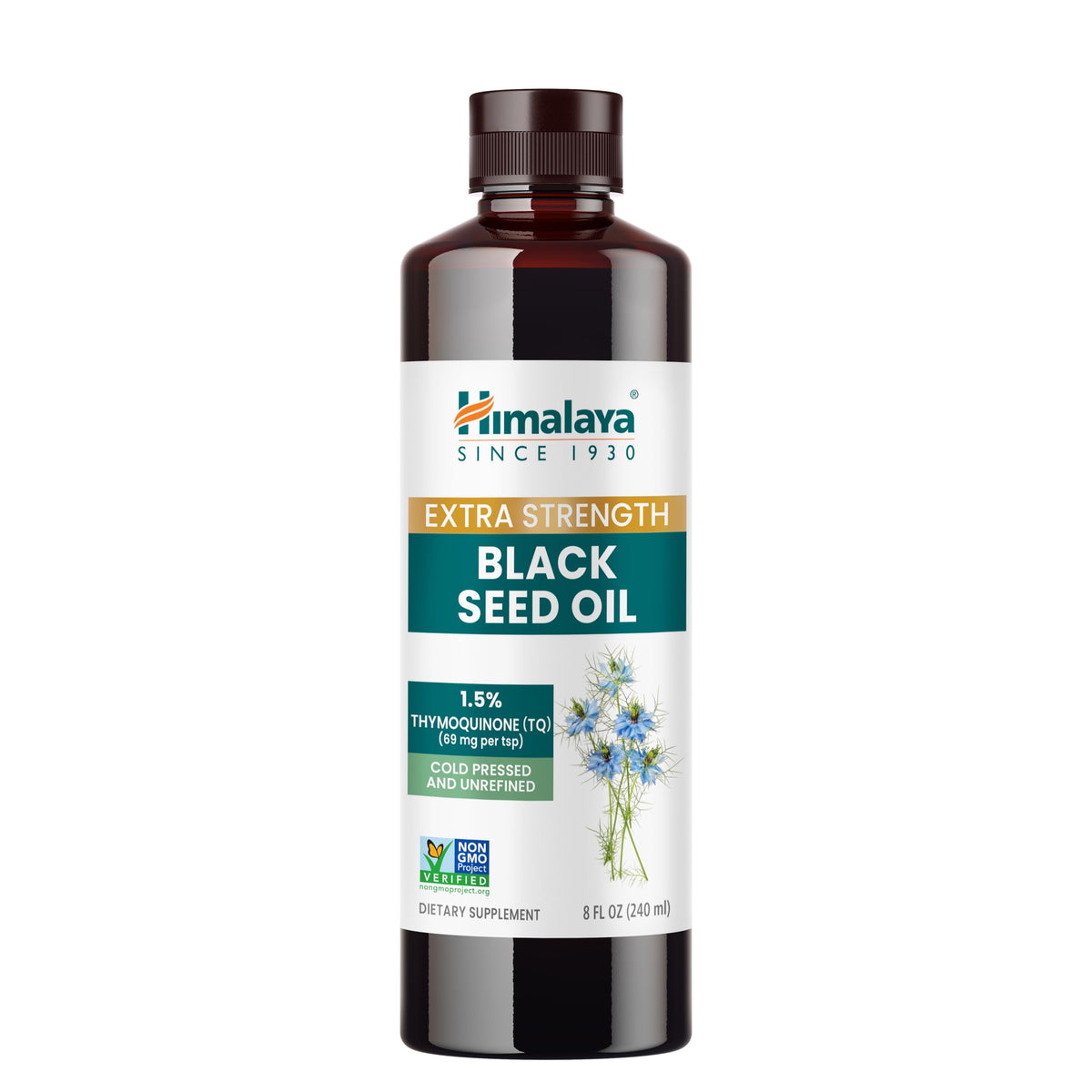 Himalaya Extra Strength Black Seed Oil 281g front view