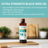 Himalaya Extra Strength Black Seed Oil 281g side view