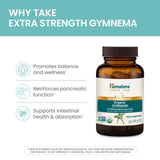 Himalaya Extra Strength Organic Gymnema 600mg Capsules ingredients list