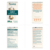 Himalaya Garlic Supplement displayed with herbs