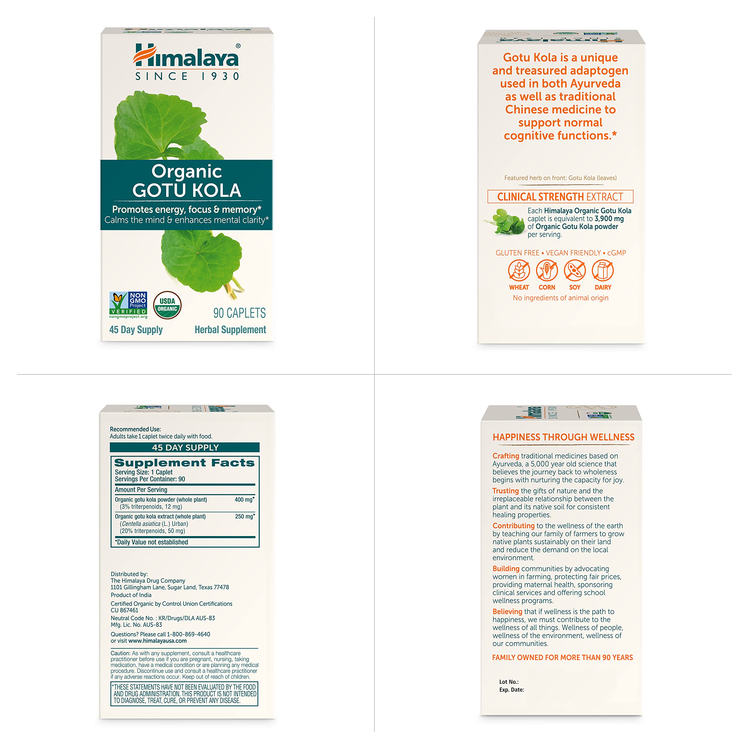 Himalaya Gotu Kola herbal supplement in a natural setting