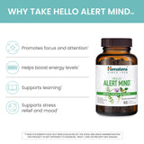Himalaya Hello Alert Mind Brain Support Supplement capsule close-up