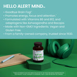 Himalaya Hello Alert Mind Brain Support Supplement ingredients list