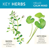 Himalaya Hello Calm Mind Bacopa Monnieri Supplement ingredients list
