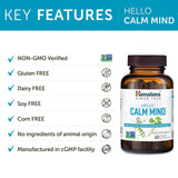 Himalaya Hello Calm Mind Bacopa Monnieri Supplement vegan capsule