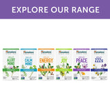Himalaya Hello Peace Turmeric Supplement 60 Capsules label close-up