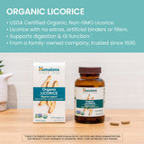 Himalaya Licorice Root Capsules bottle with cap on