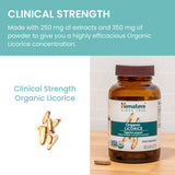 Himalaya Licorice Root Capsules with measuring spoon
