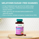 Himalaya Melatonin Gummies 60 count side view