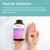 Himalaya Melatonin Gummies open pack with gummies visible