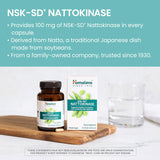 Himalaya NSK-SD Nattokinase 100mg Capsules back view
