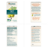 Himalaya Organic Amla product packaging on a wooden table