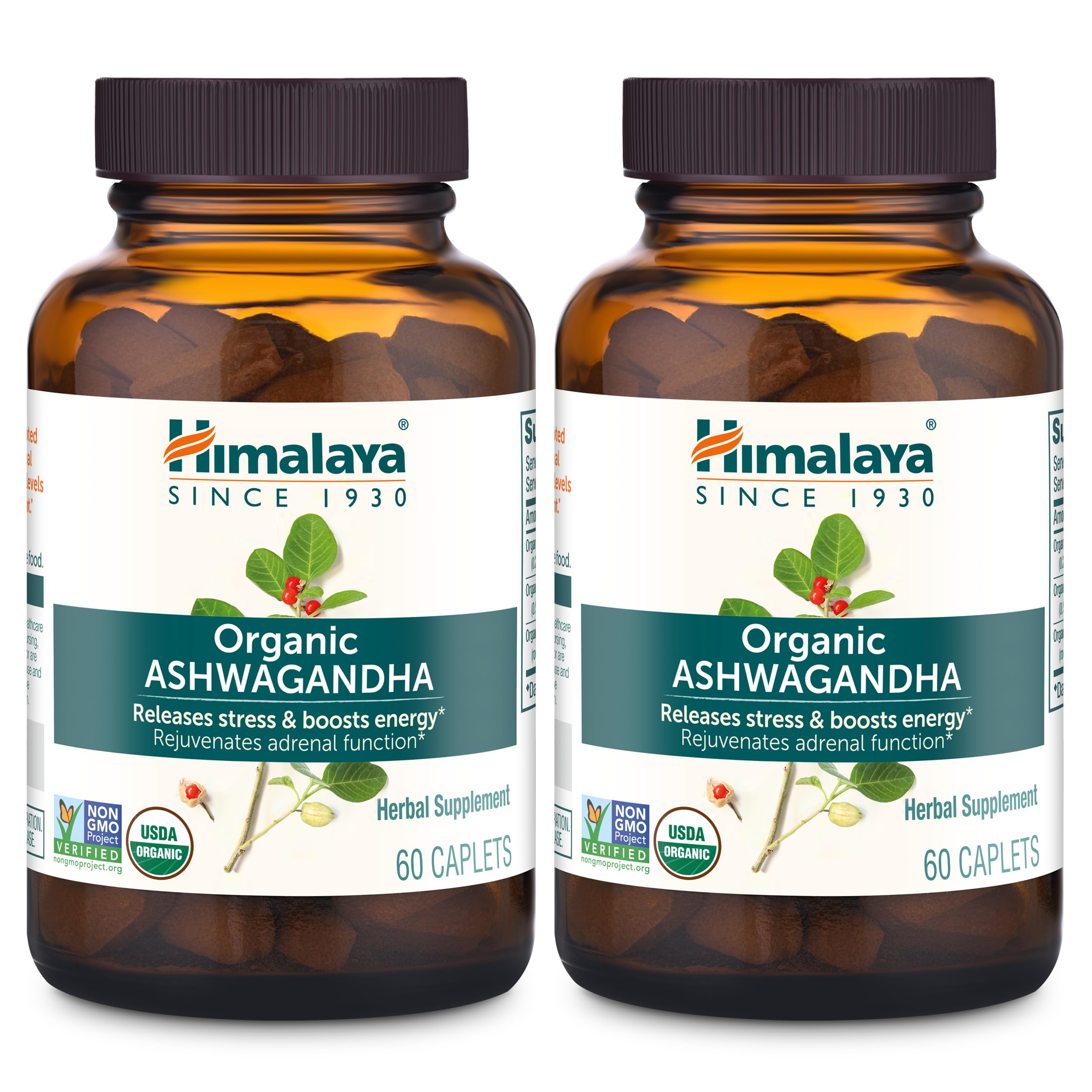 Himalaya Organic Ashwagandha 358g front view