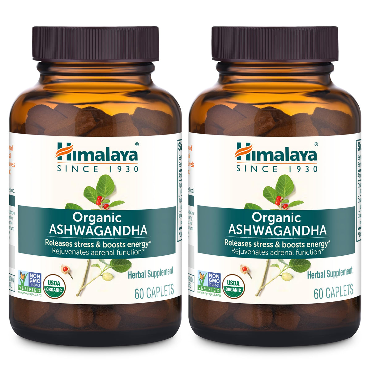 Himalaya Organic Ashwagandha 358g front view