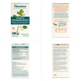 Himalaya Organic Ashwagandha 358g with a measuring spoon