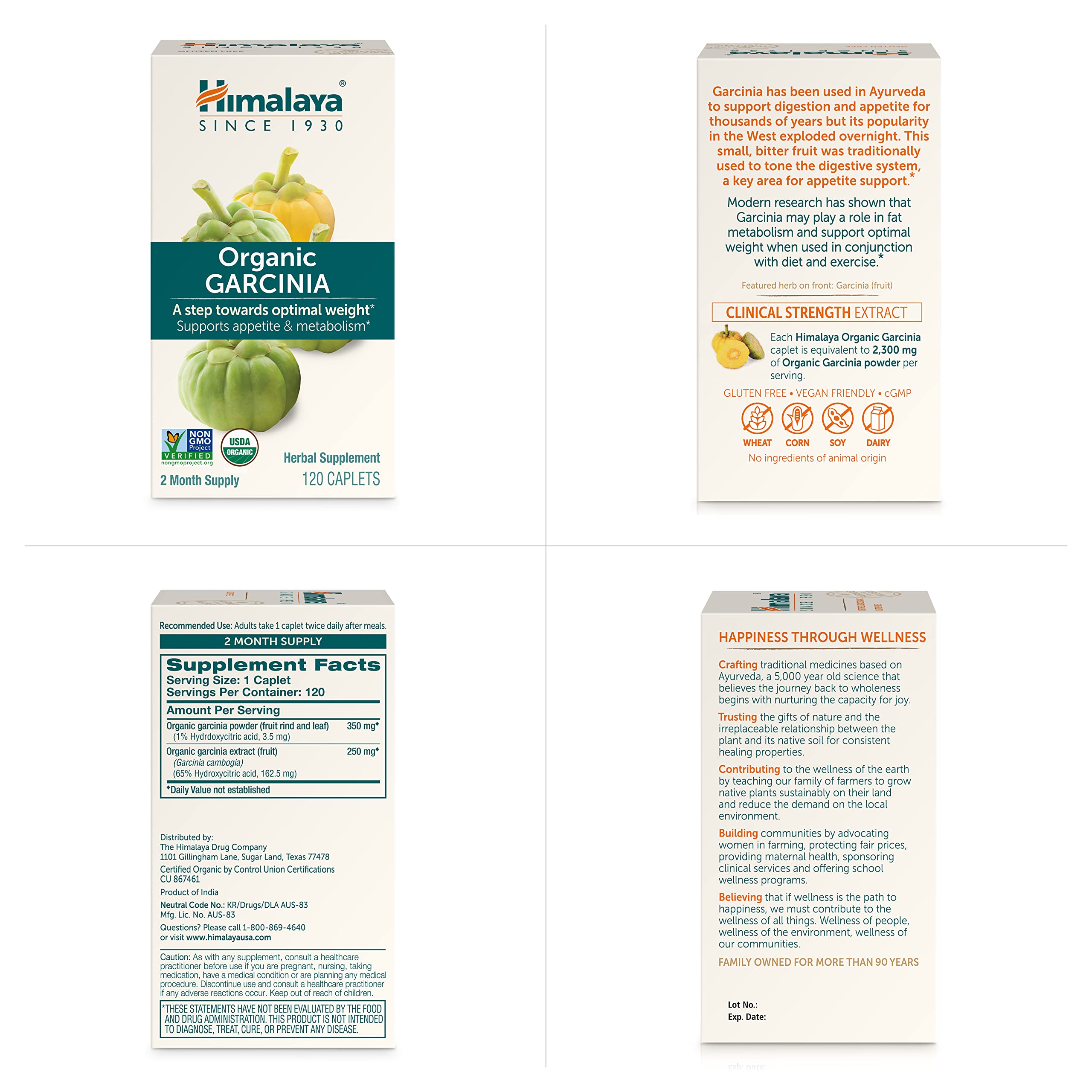Himalaya Organic Garcinia Cambogia Supplement 600mg in a health setting