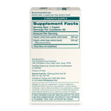 Himalaya Organic Mucuna Pruriens supplement back view showing ingredients