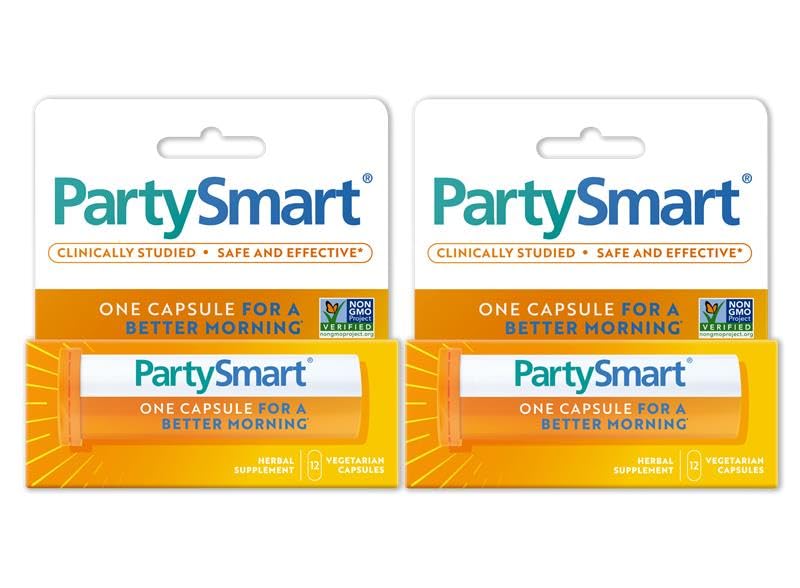 Himalaya PartySmart Capsules 20 count packaging front view