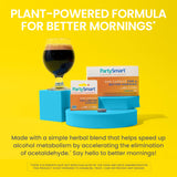Himalaya PartySmart Capsules back view with nutritional information