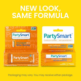 Himalaya PartySmart Capsules displayed with herbal elements