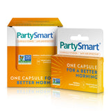 Himalaya PartySmart Capsules front view with packaging